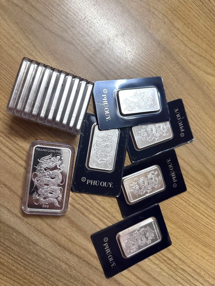 Lingotes de plata